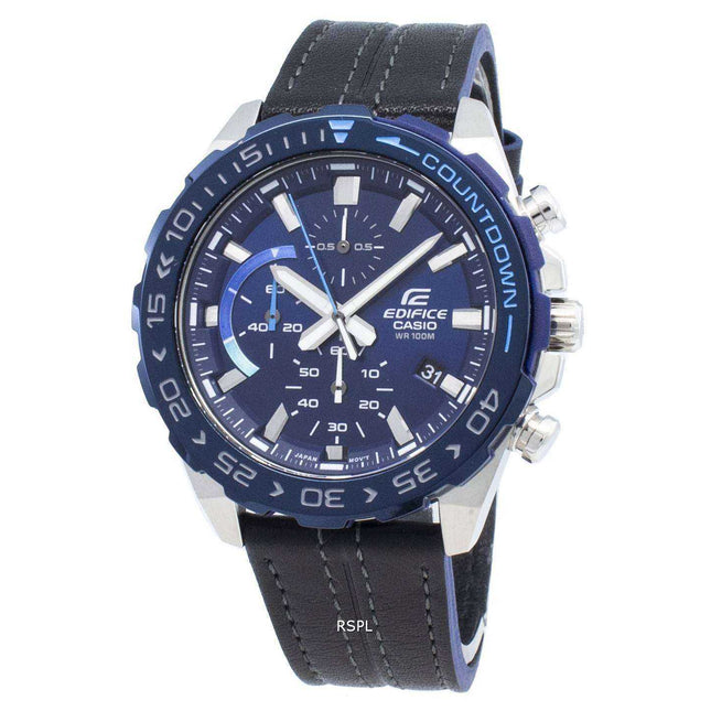 Casio Edifice EFR-566BL-2AV EFR566BL-2AV Chronograph Quartz Men's Watch