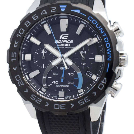 Casio Edifice EFS-S550PB-1AV EFSS550PB-1AV Chronograph Solar Men's Watch
