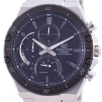 Casio Edifice Solar Powered Chronograph EFS-S560DB-1AV EFSS560DB-1 100M Men's Watch
