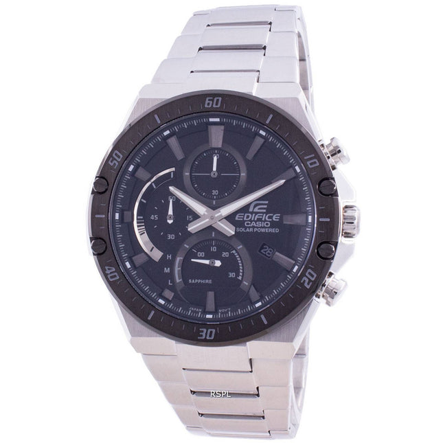 Casio Edifice Solar Powered Chronograph EFS-S560DB-1AV EFSS560DB-1 100M Men's Watch
