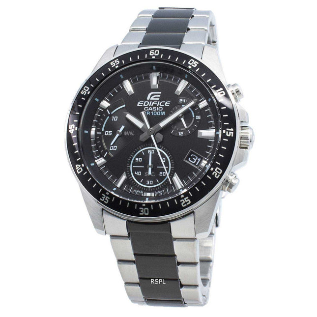 Casio Edifice EFV-540SBK-1AV EFV540SBK-1AV Chronograph Quartz Men's Watch