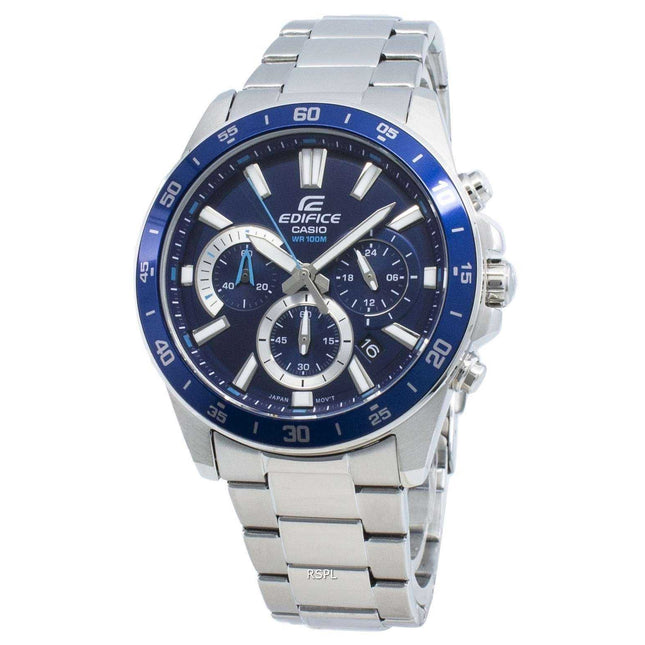 Casio Edifice EFV-570D-2AV EFV570D-2AV Quartz Chronograph Men's Watch