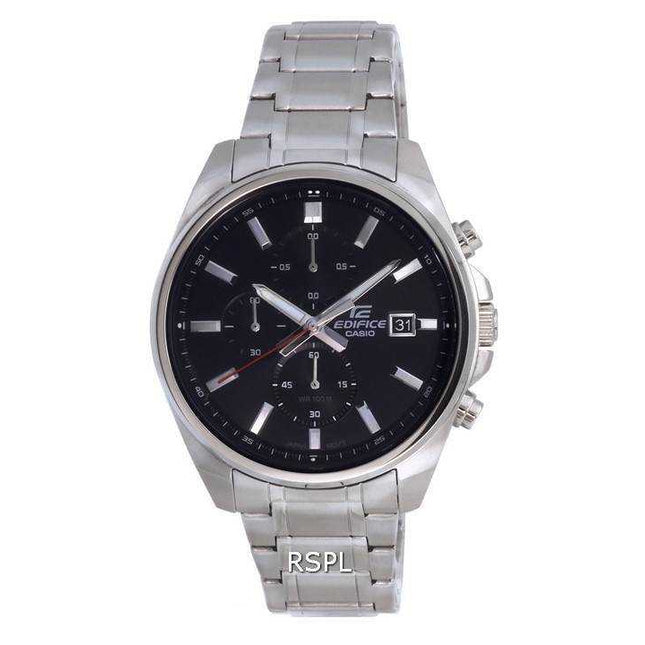 Casio Edifice Standard Chronograph Analog Quartz EFV-610D-1A EFV610D-1 100M Mens Watch
