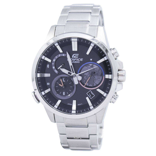 Casio Edifice Smartphone Link Dual Time Analog EQB-600D-1A EQB600D-1A Men's Watch