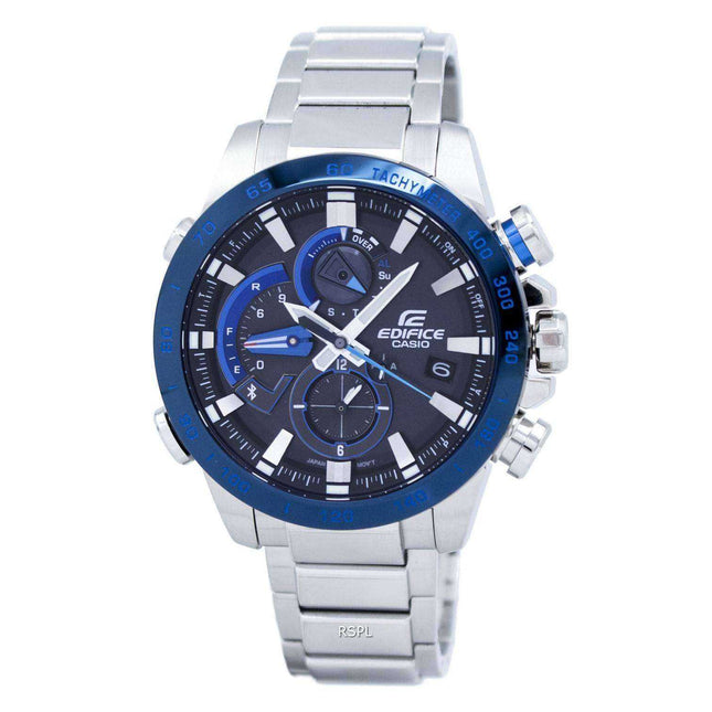 Casio Edifice Smartphone Link Dual Time Tough Solar EQB-800DB-1A EQB800DB-1A Men's Watch