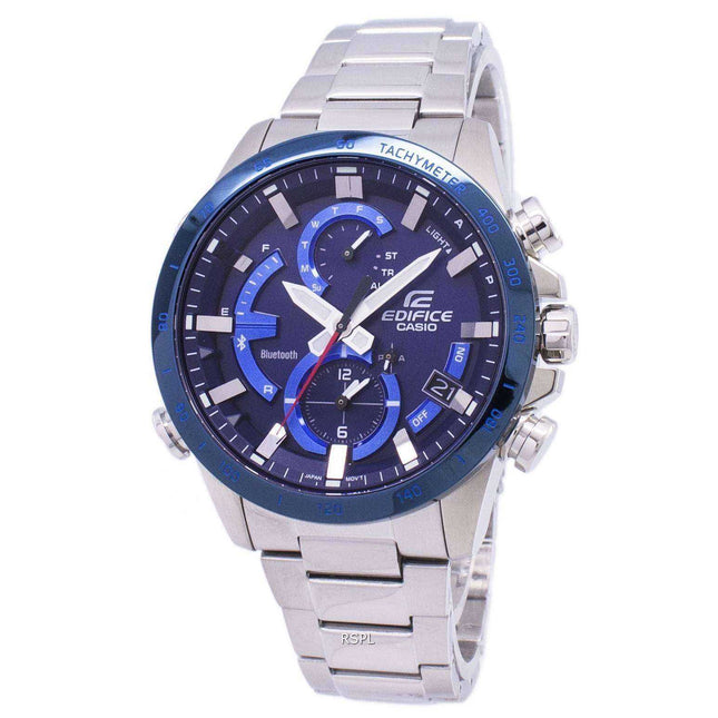 Casio Edifice Bluetooth Tough Solar Dual Time EQB-900DB-2A EQB900DB-2A Men's Watch