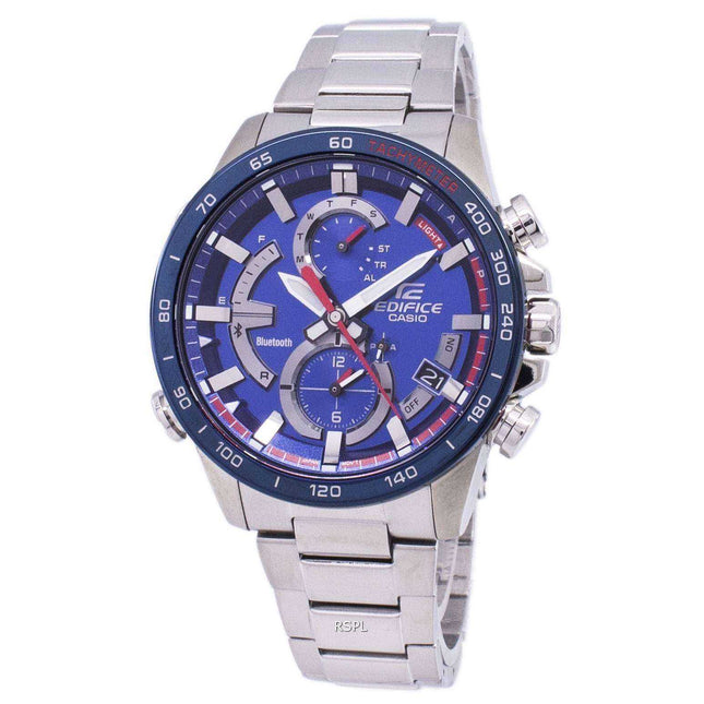 Casio Edifice Bluetooth Tough Solar Dual Time EQB-900TR-2A EQB900TR-2A Men's Watch