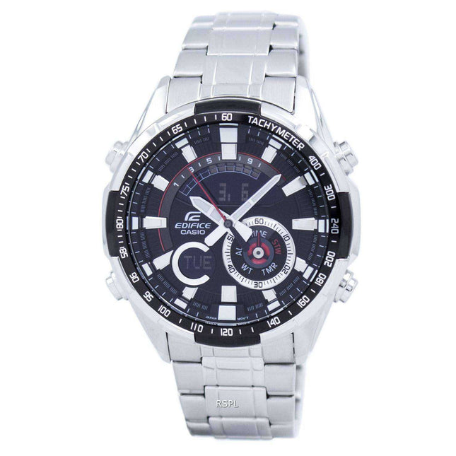 Casio Edifice Chronograph Analog Digital ERA-600D-1AV ERA600D-1AV Men's Watch
