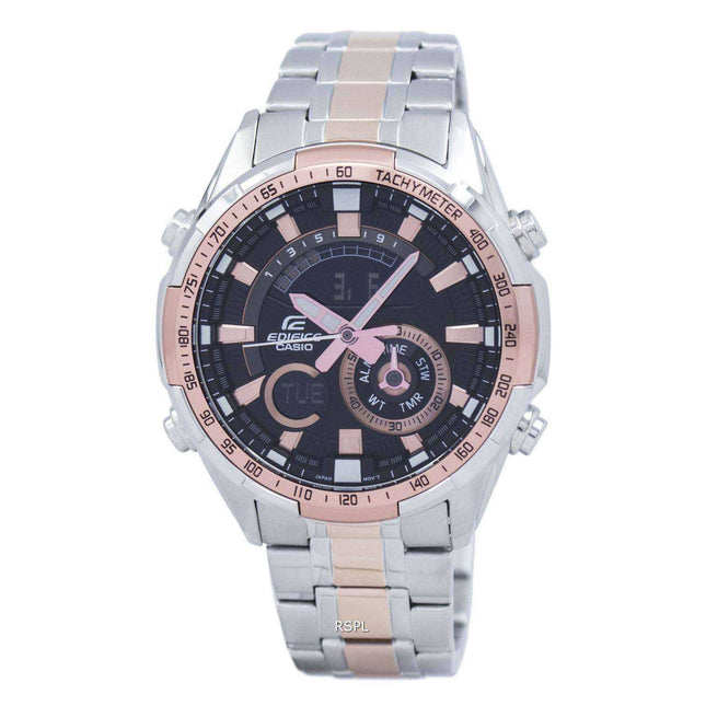 Casio Edifice Chronograph Tachymeter Analog Digital ERA-600SG-1A9V ERA600SG-1A9V Men's Watch