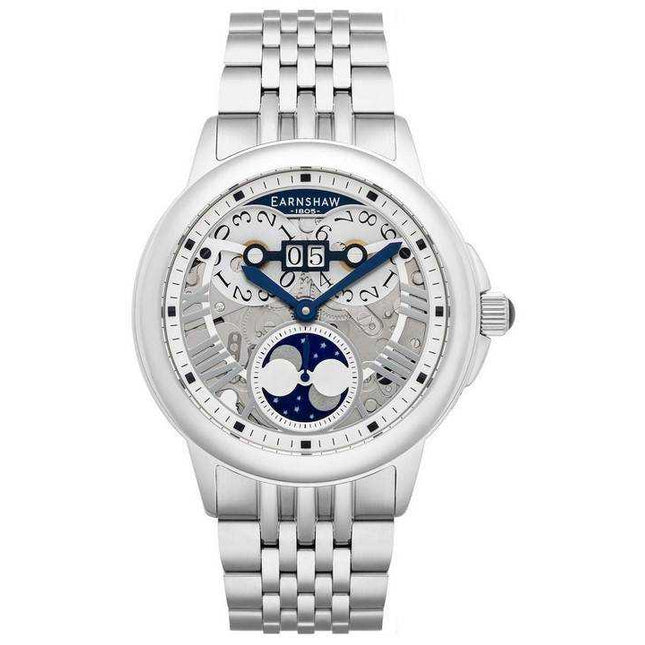 Thomas Earnshaw Waterhouse Limited Edition Sun And Moon Skeleton Dial Automatic ES-8245-11 Mens Watch