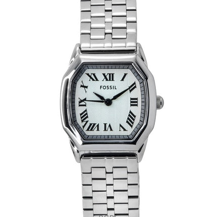 Fossil Harlow Stainless Steel Cream Dial Quartz ES5363 Women's Watch