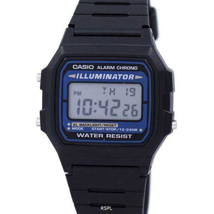 Casio Digital Quartz Alarm Chrono Illuminator F-105W-1ADF F-105W-1 Mens Watch