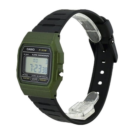 Casio Classic Daily Alarm F-91WM-3A F91WM-3A Men's Watch