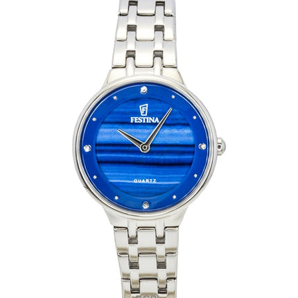 Festina Mademoiselle Stainless Steel Blue Dial Quartz F20600-A Women's Watch