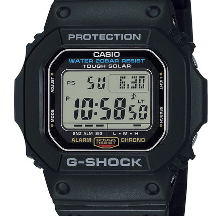 Casio G-Shock Origin Digital Resin Strap G-5600UE-1 G5600UE-1 200M Mens Watch