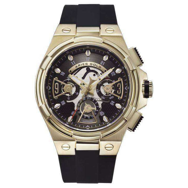 Aries Gold Inspire Lightning Quartz G 7003 G-BKG Men's Watch