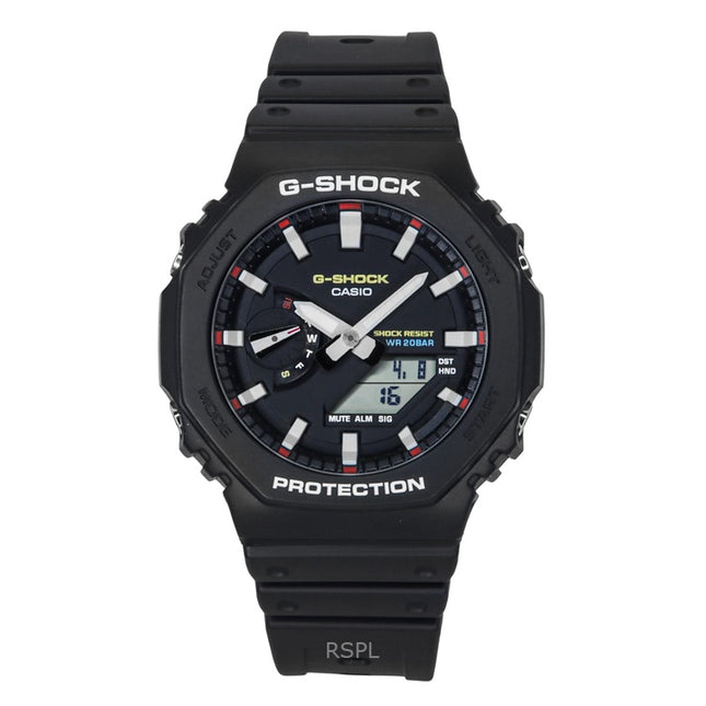 Casio G-Shock Analog Digital Bio-Based Resin Strap Black Dial Quartz GA-2100RL-1A 200M Men's Watch
