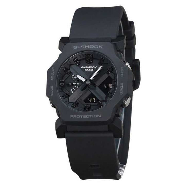 Casio G-Shock Analog Digital Black Resin Black Dial Quartz GA-2300-1A 200M Men's Watch