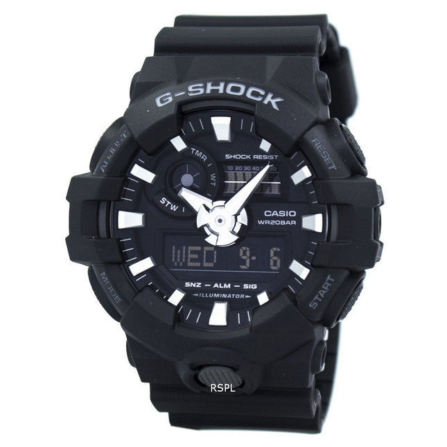 Refurbished Casio G-Shock Analog Digital GA-700-1B GA700-1B Men's Watch