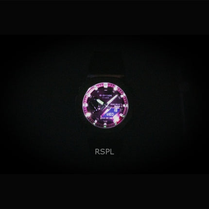 Casio G-Shock G-Steel Bio-Based Resin Strap Smartphone Link Analog Digital Pink Dial Solar GBM-2100A-4B 200M Men's Watch