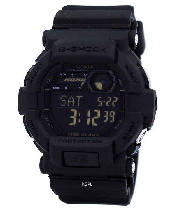 Casio G-Shock Digital GD-350-1B Men's Watch - Main Image