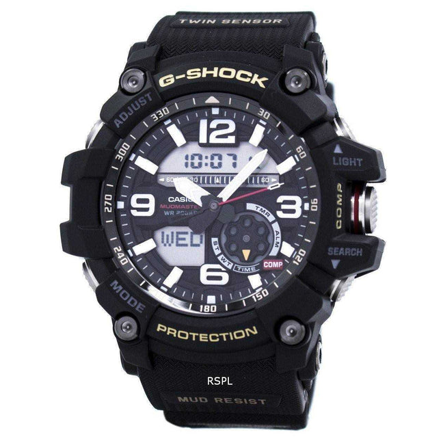 Casio G-Shock MUDMASTER Twin Sensor 200M GG-1000-1A Men's Watch