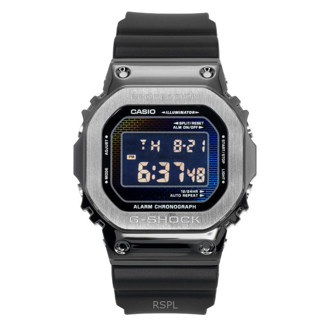 Casio G-Shock G-Steel Digital Bio-Based Resin Strap Quartz GM-5600BRW-1 200M Men's Watch