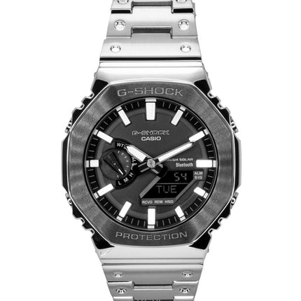 Casio G-Shock Analog Digital Full Metal Smartphone Link Black Dial Solar GM-B2100BT-1A 200M Men's Watch