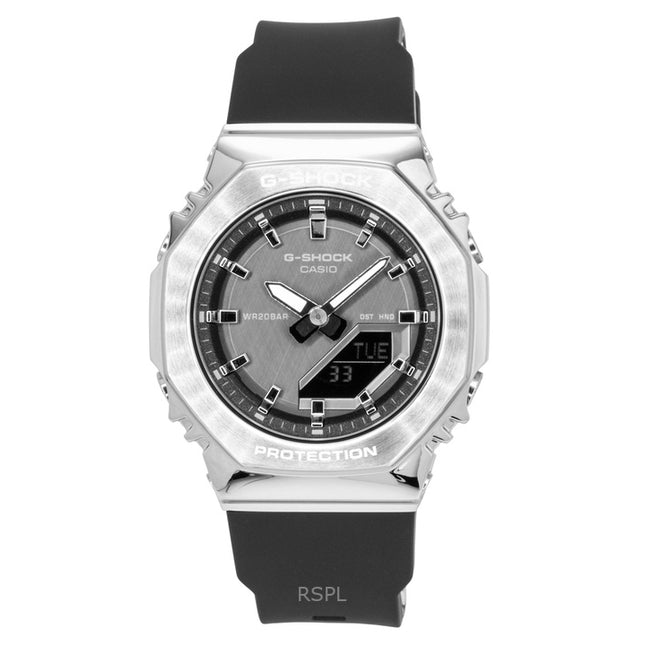 Casio G-Shock Analog Digital Bio-Based Resin Black Dial Quartz GM-S2110-1A1 200M Women's Watch