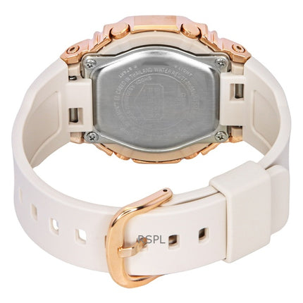 Casio G-Shock Analog Digital Bio-Based Resin Strap Rose Gold Dial Quartz GM-S2110PG-4A 200M Women's Watch