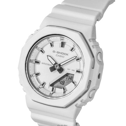 Casio G-Shock Analog Digital Bio-Based Resin Strap White Dial Quartz GMA-P2110-7A 200M Women's Watch