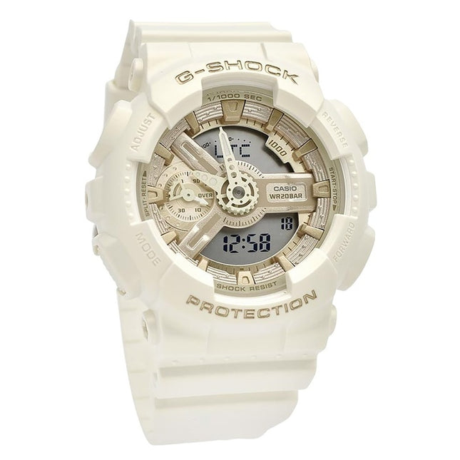 Casio G-Shock Analog Digital Bio-Based Resin Single Tone Dial Quartz GMA-S110ST-7A 200M Women's Watch