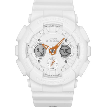 Casio G-Shock Analog Digital Bio-Based Resin White Dial Quartz GMA-S120SA-7A1 200M Women's Watch