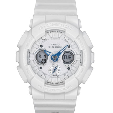 Casio G-Shock Analog Digital Bio-Based Resin White Dial Quartz GMA-S120SA-7A2 200M Women's Watch