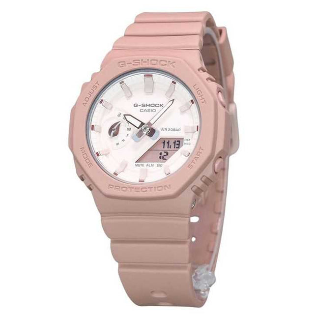 Casio G-Shock Nature's Colour Series Analog Digital Bio Based Resin Pink Dial Quartz GMA-S2100NC-4A2 200M Women's Watch