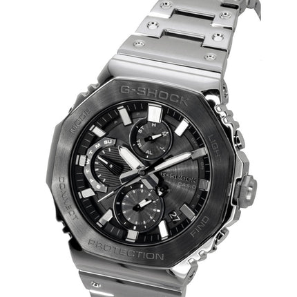 Casio G-Shock Analog Full Metal Smartphone Link Black Dial Solar GMC-B2100BT-1A 200M Men's Watch