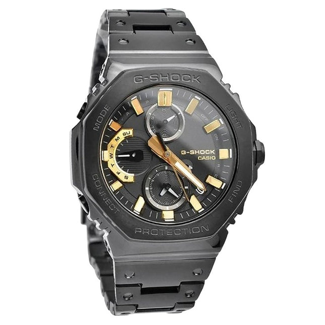 Casio G-Shock Full Metal Analog 50th Anniversary Smartphone Link Black Dial Tough Solar GMC-B2100ZE-1A 200M Men's Watch