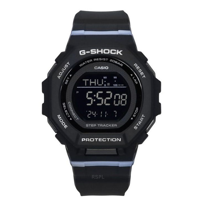 Casio G-Shock G-Squad Digital Smartphone Link Bio-Based Resin Strap Quartz GMD-B300-1 200M Women's Watch