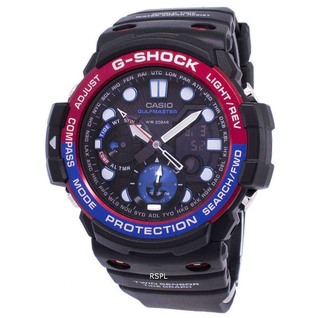 Casio G-Shock GULFMASTER Twin Sensor GN-1000-1A Men's Watch
