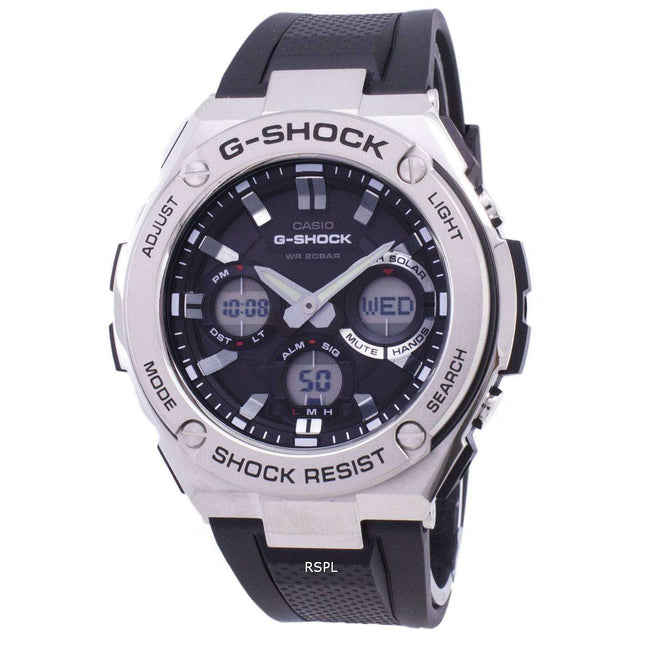 Casio G-Shock G-STEEL Analog-Digital World Time GST-S110-1A Men's Watch