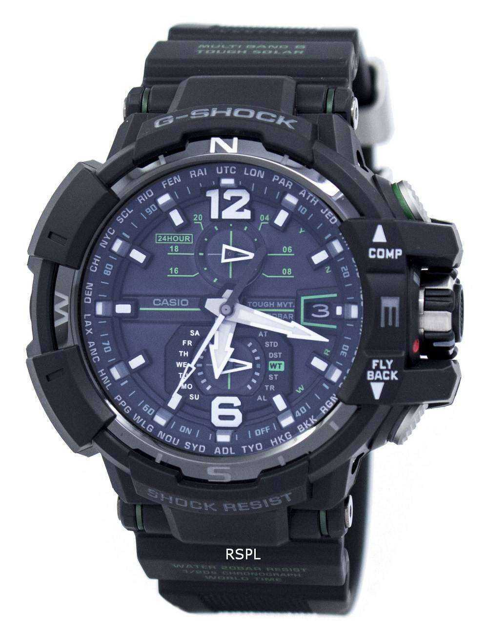 Casio G-Shock Gravity Defier Atomic GW-A1100-1A3 Mens Watch