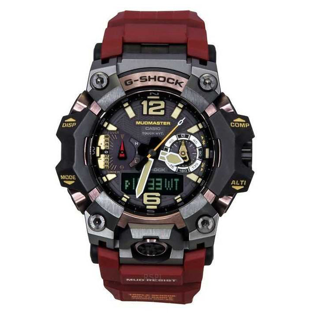 Casio G-Shock Master Of G-Land Mudmaster Analog Digital Smartphone Link Black Dial Solar GWG-B1000-1A4 200M Men's Watch