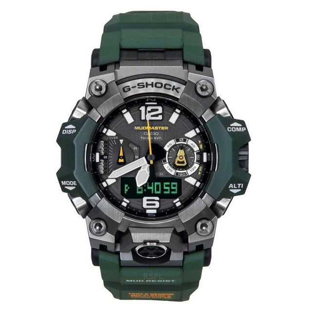 Casio G-Shock Master Of G-Land Mudmaster Analog Digital Smartphone Link Black Dial Solar GWG-B1000-3A 200M Men's Watch