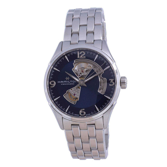 Hamilton Jazzmaster Stainless Steel Open Heart Automatic H32705141 Mens Watch
