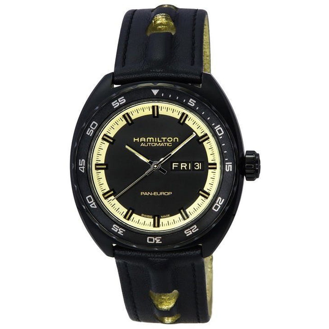 Hamilton American Classic Pan Europ Day Date Automatic H35425730 Men's Watch