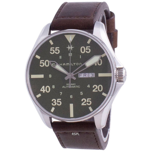 Hamilton Khaki Pilot Schott NYC Limited Edition Automatic H64735561 200M Divers Mens Watch