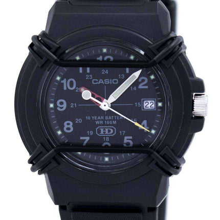Casio Enticer Analog Black Dial HDA-600B-1BVDF HDA-600B-1BV Mens Watch