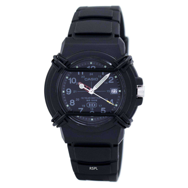 Casio Enticer Analog Black Dial HDA-600B-1BVDF HDA-600B-1BV Mens Watch