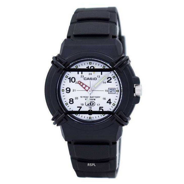 Casio Enticer Analog White Dial HDA-600B-7BVDF HDA-600B-7BV Mens Watch