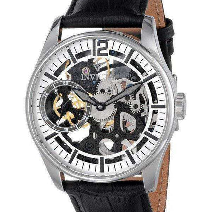 Invicta Vintage Mechanical Skeleton Silver Dial INV12403/12403 Mens Watch